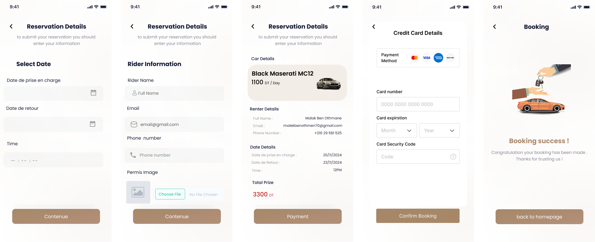 Go Drive Tn - Figma Prototype - Image 4